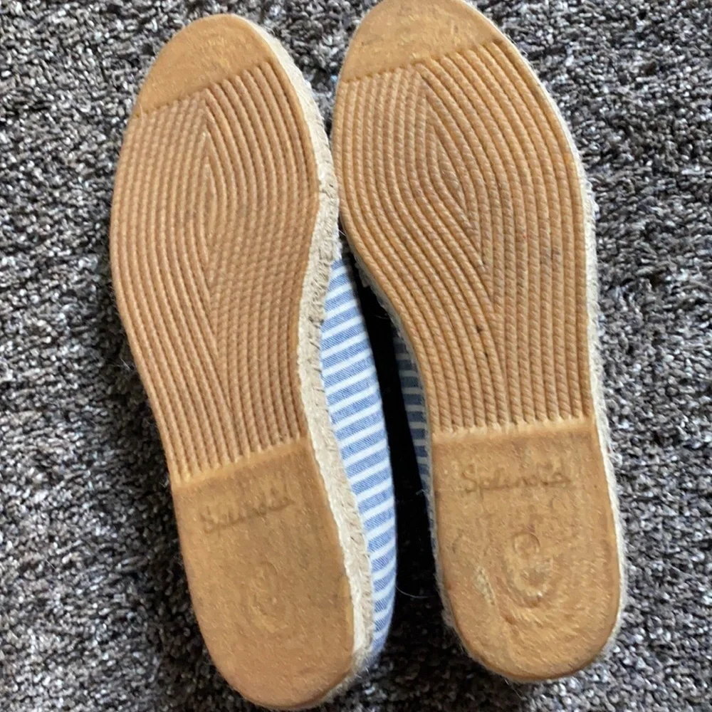 Splendid Women’s Espadrilles Flats Blue Stripes